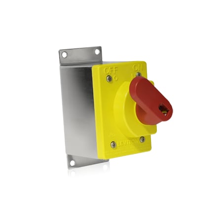 Leviton Electrical Box, 37.2 cu in, FD Box Type, 1 Gang, 18-8 Stainless Steel, Rectangular Shape FDSS1